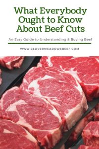 Understanding Beef Cuts Clover Meadows Beef Grass Fed Beef St. Louis