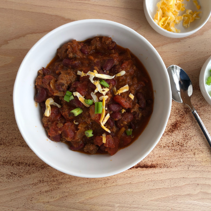 7-Ingredient Easy Chili - Clover Meadows Beef