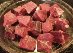 Beef Stew Meat Kabobs