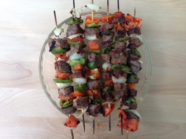 Grill kabobs