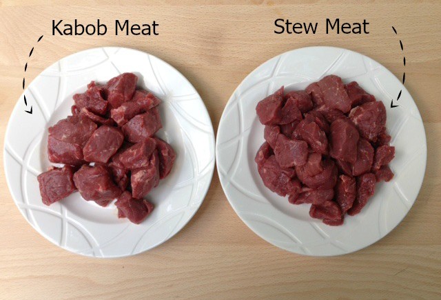 Kabob Meat Stew Meat