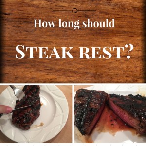 how long should steak rest