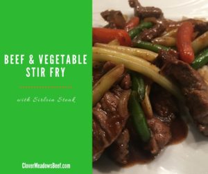 Easy Beef Stir Fry - Quick One Skillet Dinner - Clover Meadows Beef Grass Fed Beef Free Delivery