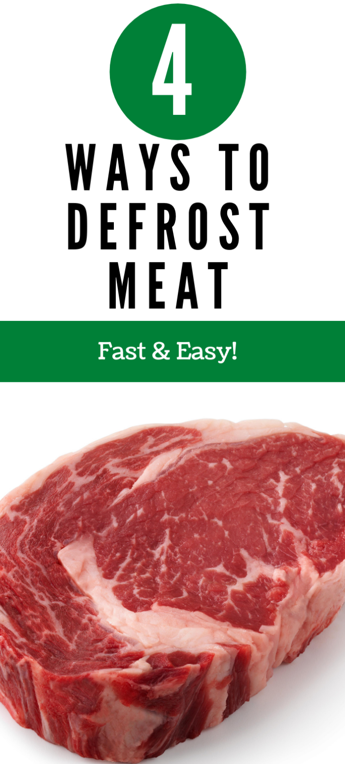 Defrosting Meat 4 Easy & Safe Ways Clover Meadows Beef