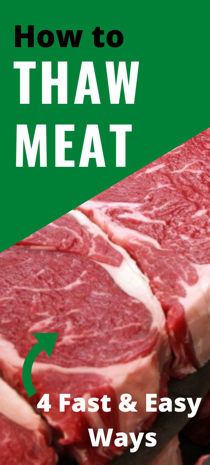 Defrosting Meat: 4 Easy & Safe Ways - Clover Meadows Beef