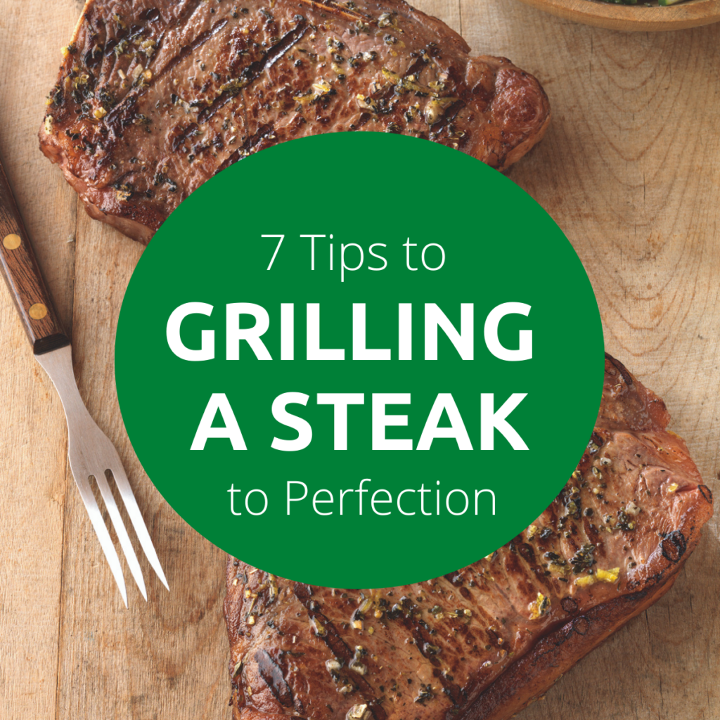 grilling-a-steak