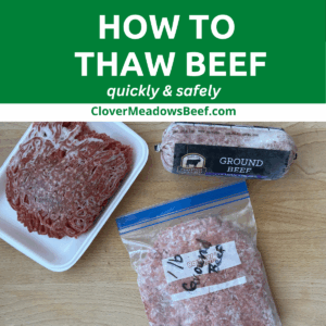 how to thaw beef quickly and safely defrost beef meat usda approved cold water refrigerator thaw and microwave thaw