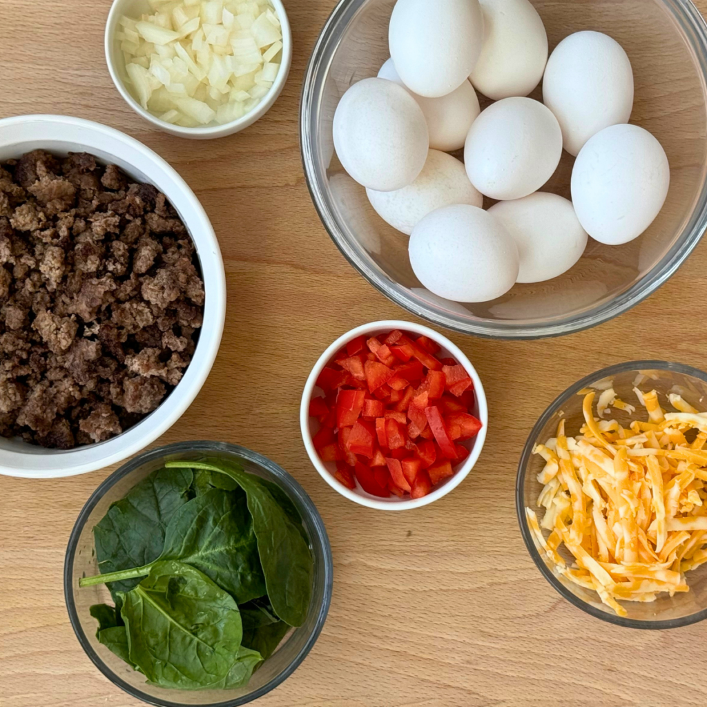 breakfasteggmuffincupgroundbeef Clover Meadows Beef