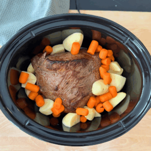 Slow Cook Beef Roast (Crock Pot Recipe for Tender, Fall-Apart Beef)
